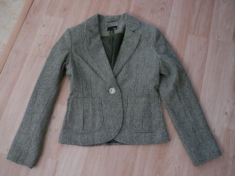 Khaki zelene sako vel.36 h&m, h&m,36