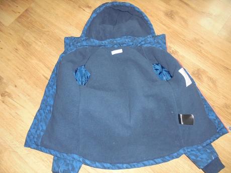 Vatovaná softshellová bunda zn. h&m, vel. 128, h&m,128