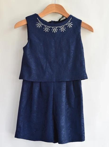 Krajkový overal vel. 8 - 9 let, george,134