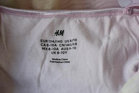 Šaty vel. 8 - 10 let, h&m,134