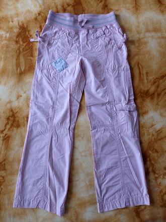 Růžové kalhoty s mašličkami, cherokee,134