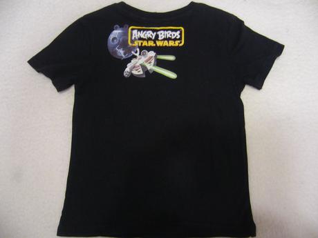 Bavlněné černé triko/tričko, h&m,92