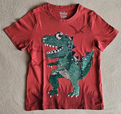 6x chlapecké tričko 110/116/122 ninjago,dinosaurus, 116