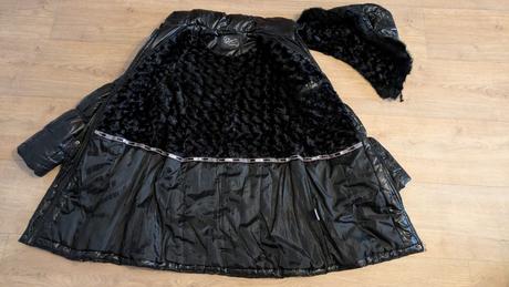 T449  teplá zimní bunda, kabát o&c fashion l, l