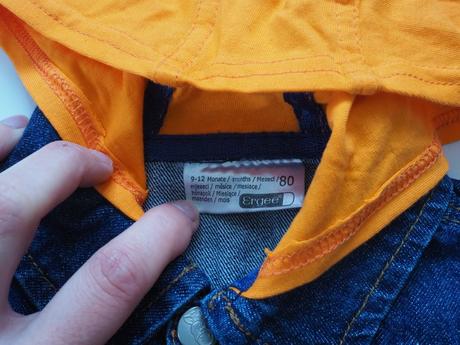 Riflová bunda vel 80, ergee,80