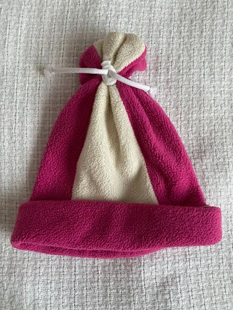 Flísová dívčí čepice 51 cm/2-3 roky/98, 98