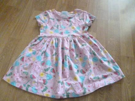 Šaty peppa pig vel. 2-3, 98