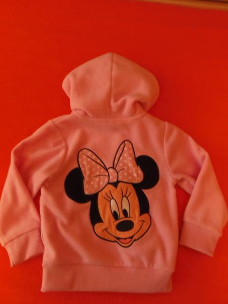 Dívčí mikina s minnie, vel. 92, disney,92