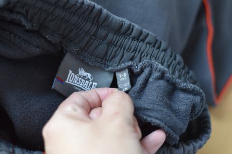 Tepláky vel. 7 - 8 let, lonsdale,128