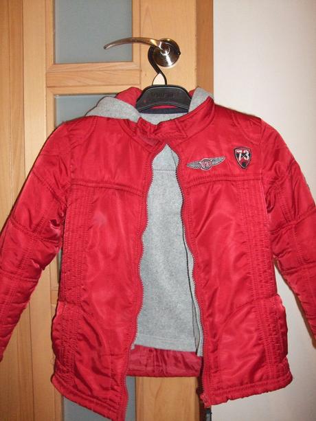 Bunda + flísová mikinka 3v1, cherokee,122