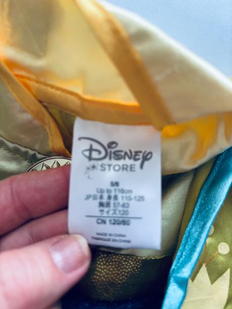 An5/ kostým anna - frozen zn. disney - v.5/6 let,