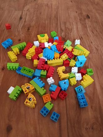 Velké plastové kostky pro malé děti, 