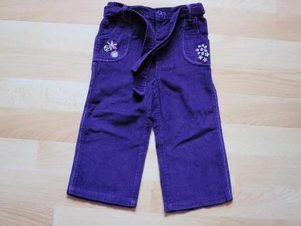 Kalhoty manžestrové, kiki&koko,86