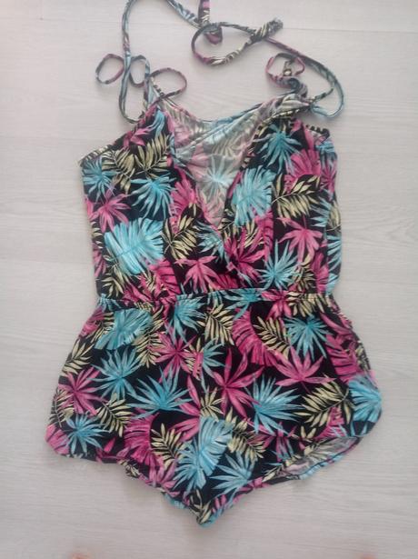 Plážový letní overal 36,38 m, papaya,38