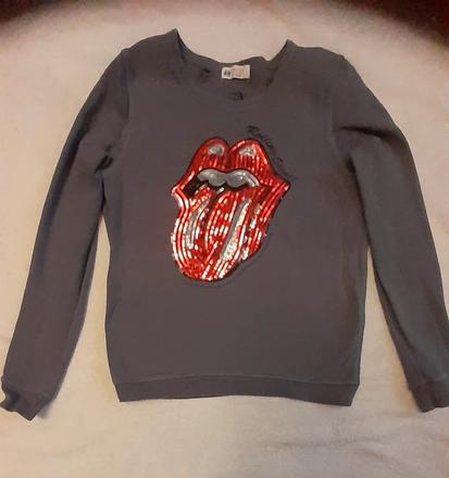 Mikina na dívku vel.158-164, h&m,158