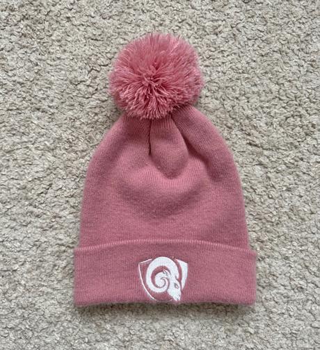 Růžová čepice berani zlín, vel. uni, 