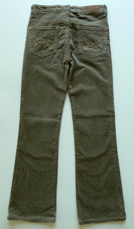 Manšestrové kalhoty vel. 152, 152