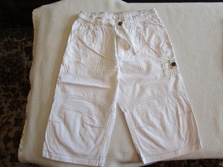 4x pěkné kraťasy,v.116-122-128, next, h&m, next,122