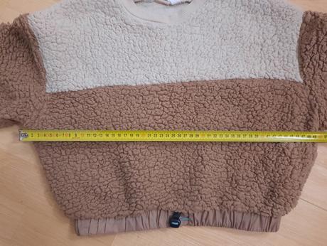 Mikiny chlup svetr crop hm vel.134-140, h&m,134