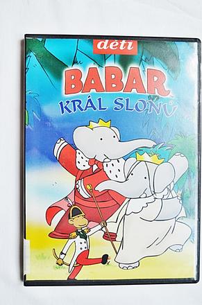 Dvd babar král slonů, 