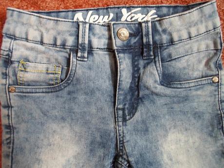 Modré kraťasy kraťásky šortky, dopodopo,116