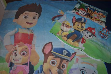Bavlněné dětské povlečení patrola, šířka (cm): 100,délka (cm): 135