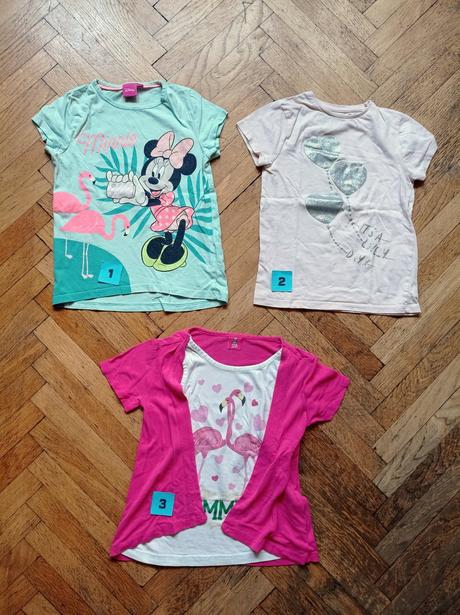 Triko krátký rukáv 116 - minnie, disney,116