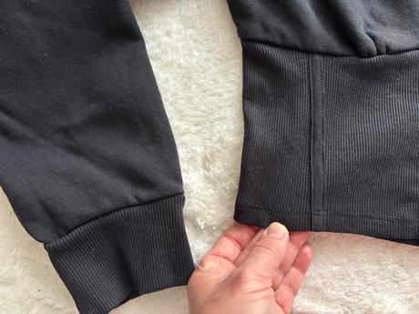 K6/ mikina černá crop - v.38/40, primark,m