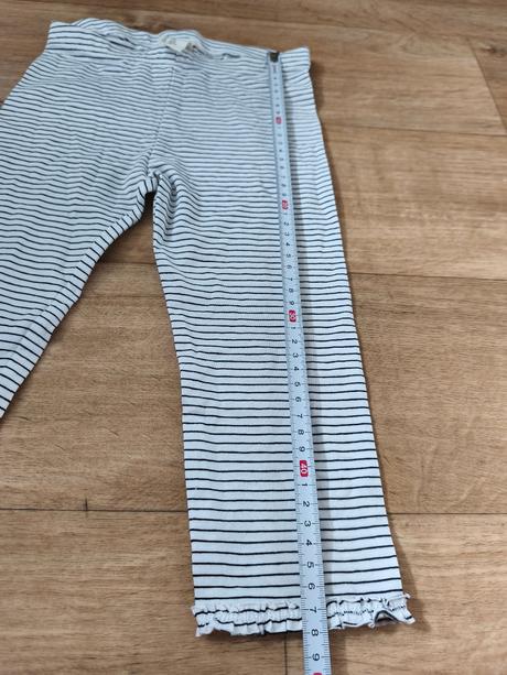 Proužkované legíny, h&m,122