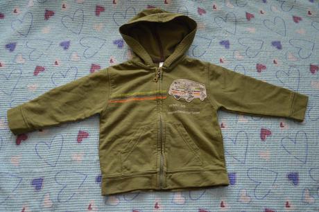 Khaki mikina s autobusem, zn. wenice, wenice,92