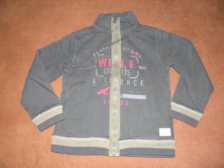 Chlapecká mikina zn. wolf vel.116, wolf,116