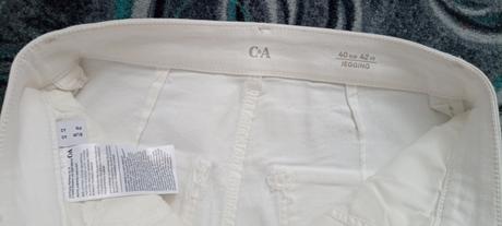 Riflové kalhoty, jegíny, c&a,36 / 38