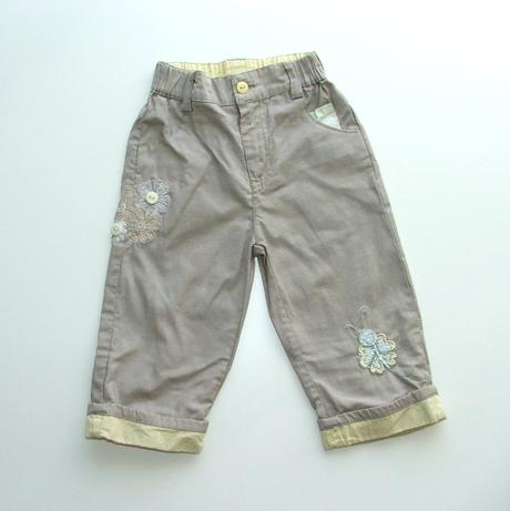 J29 bavlněné dívčí kalhoty vel. 74, coolclub,74
