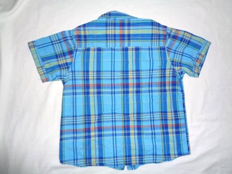 Super vzdušná tyrkysová káro košile, george,128