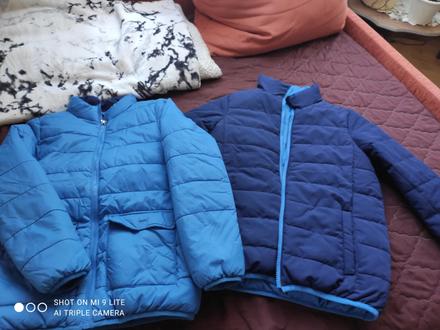 2x oboustranná zimní bunda, 152