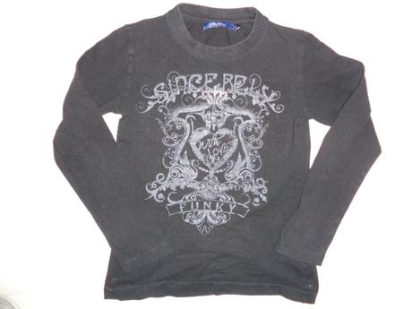 Krásné černé tričko s korunkou 146/152, 146