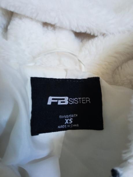 Chlupatková mikinobunda, fishbone,xs