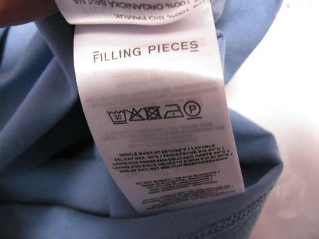 Bavlněné chlapecké, pánské tričko filling pieces, xs