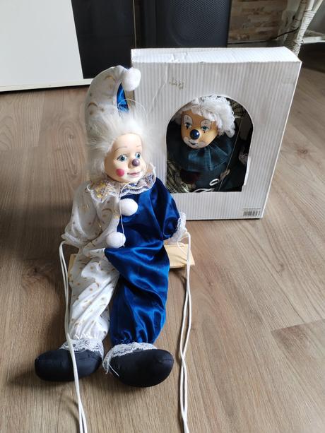 On + ona originální dekorace klauni, 