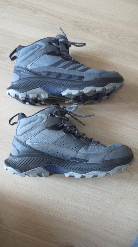 Merrell outdoor boty kotník s goretex 42/26,5 cm, merrell,42
