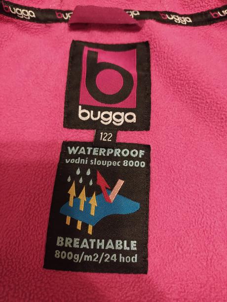 Softshellova bunda vel. 122 nepromokavost 8000, 122