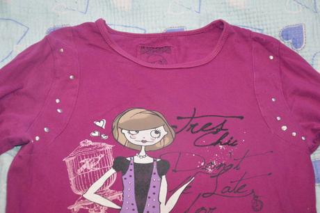 158 164 bavlněné triko dlouhý rukáv, 164