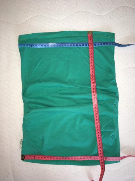 Těhotenské tílko bez ramínek - zelené (vel. s), s