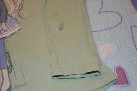 Zelené bavlněné triko s flitry next, next,134