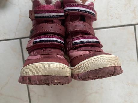 Zimní kožené boty vel. 22 zn. lasocki, lasocki,22