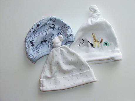 C833 novorozenecké čepičky 3ks, next,50