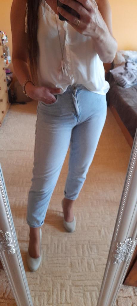 Terranova džíny mom fit světlé, terranova,42