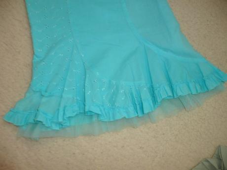 Šaty letní douhé kytičky, 116