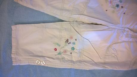 Plátěné kalhoty podšité bavlnou, tigerlily, vel 92, 92