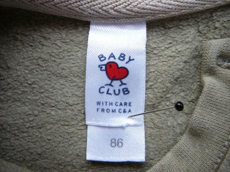 Dětská mikina baby club, baby club,86